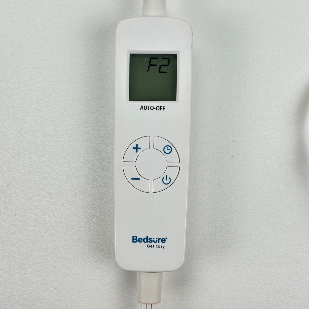 Bedsure Electric Blanket Replacement Controller White NA-T1211BF 3-Pin 145W 120V